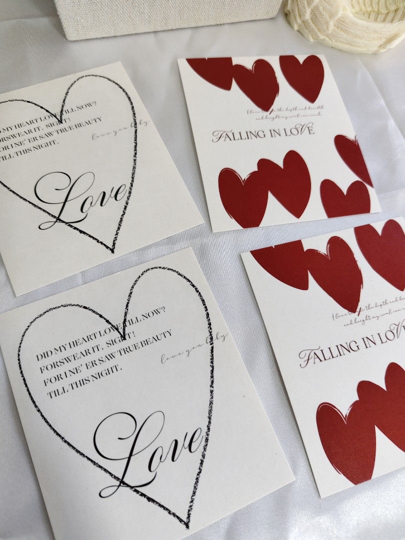 Gift Cards for Jewelry Orders 💝 Love and Falling in Love ❤️ Greeting Cards