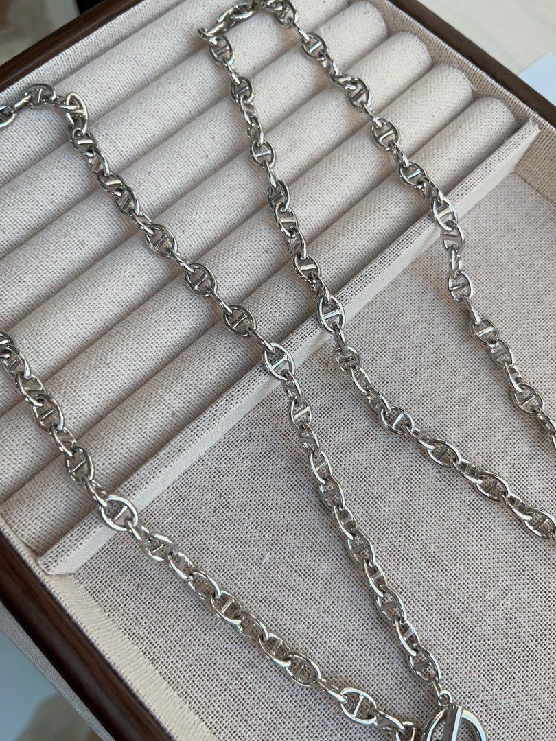 #PN833 [Customer Appreciation] Freshwater Pearl Necklace | 20mm Fishtail Baroque Pendant | Purple | Lustrous | Silver Colour Chain| A Little Luxe Goes Far