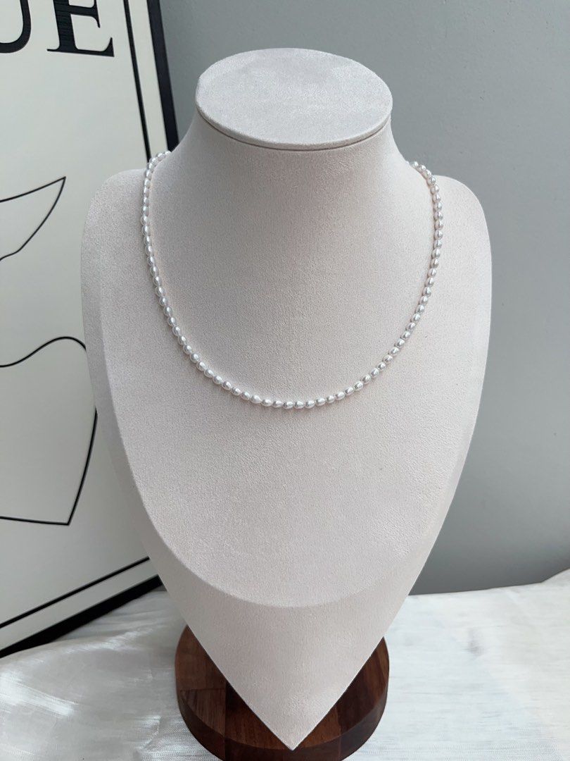 #PN919 Freshwater Pearl Necklace | Lustrous Baby Pearl | Removable Pendant | High Quality Lustrous Fishtail Baroque | One Side Purple One Side Golden | Gradient | One Side Cannot Represent You| Gift 🎁 Choice