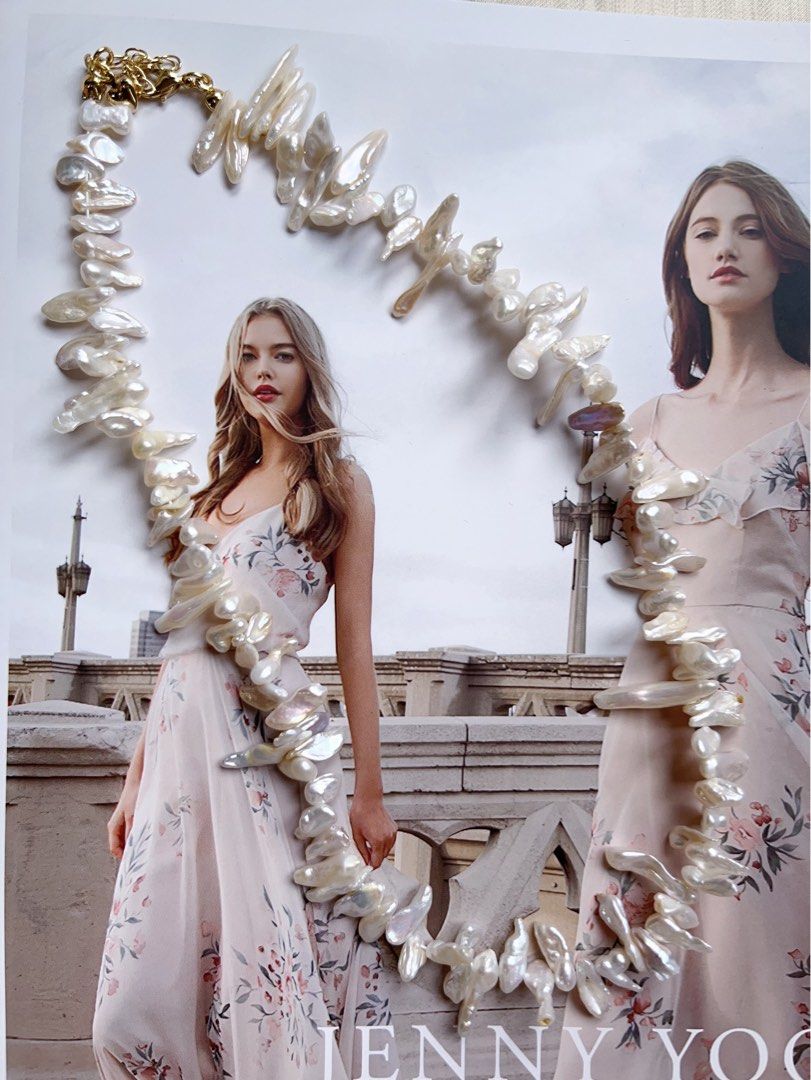 #PN546 Tree Roots|Freshwater Pearl Necklace | Baroque Pearl |Irregular Stick Shaped |Tree Branches