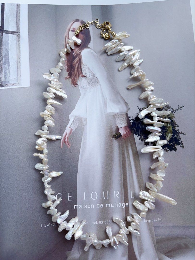 #PN546 Tree Roots|Freshwater Pearl Necklace | Baroque Pearl |Irregular Stick Shaped |Tree Branches