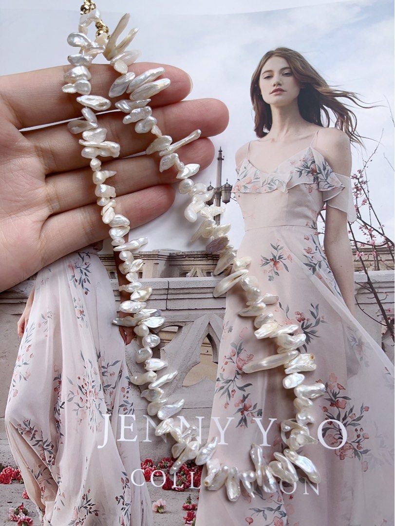 #PN546 Tree Roots|Freshwater Pearl Necklace | Baroque Pearl |Irregular Stick Shaped |Tree Branches